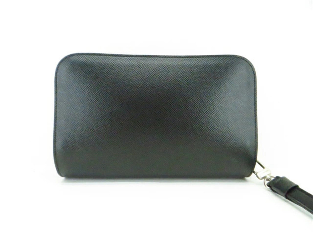 Louis Vuitton Ardoise Taiga Baikal Bag Shoulder Black